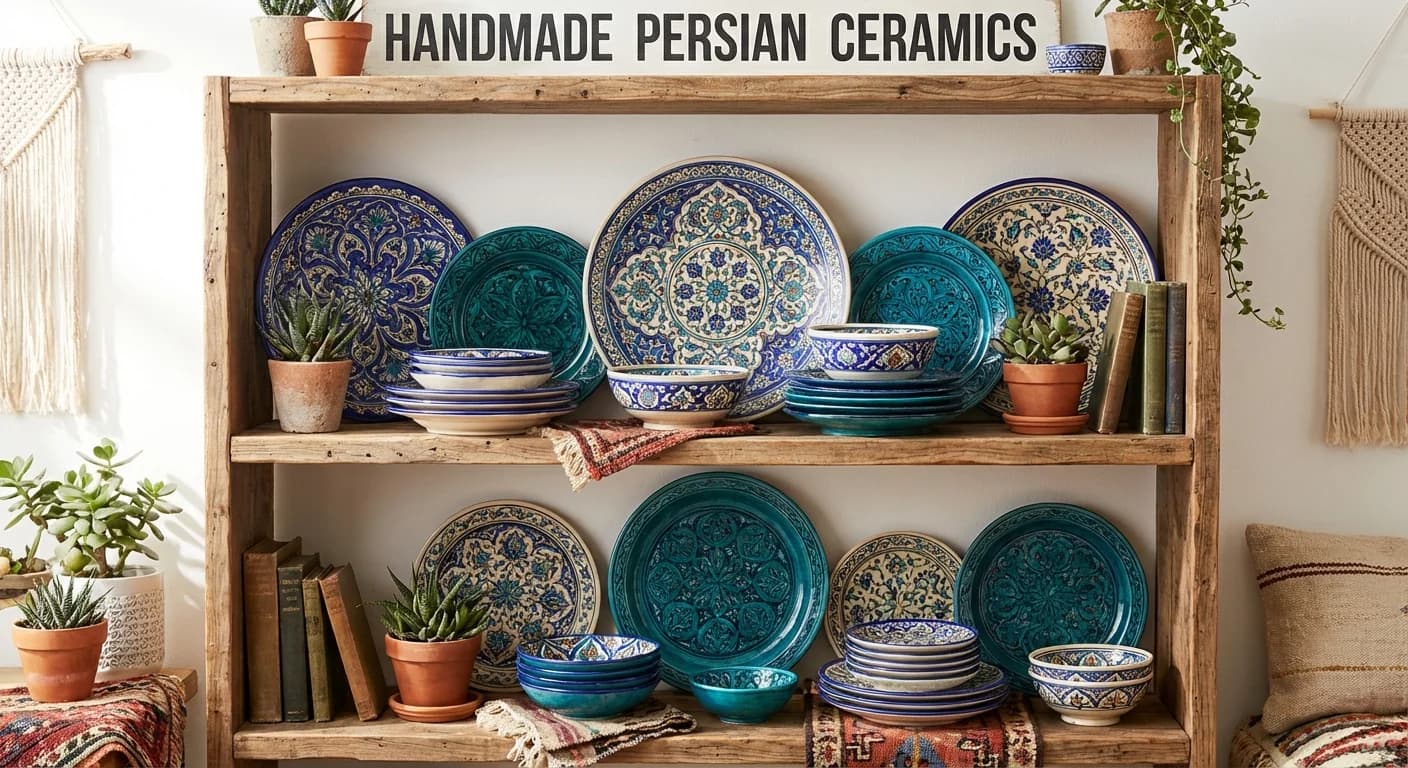 سفال میناکاری اصفهان: شاهکار دستها